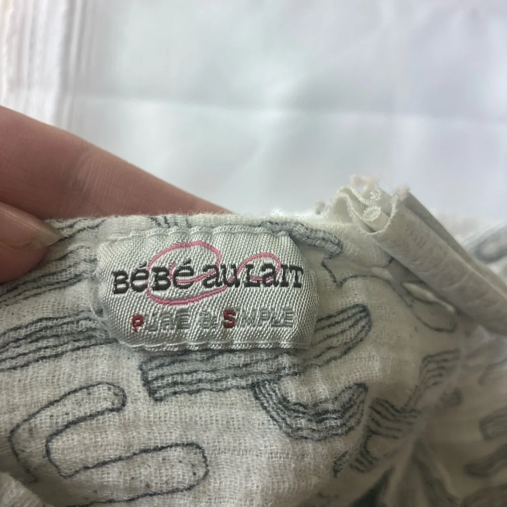 Set of two cactus print Bebe AuLait swaddle blankets